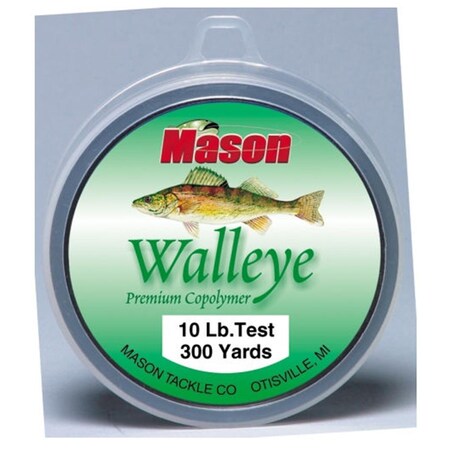 Mason Tackle Walleye Premium Co-Polymer - 10 lb. WL-300-10